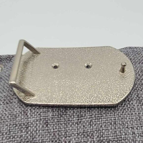 Betsey Johnson Pink Lip Stud Mauve Suede Belt Buckle main image 4